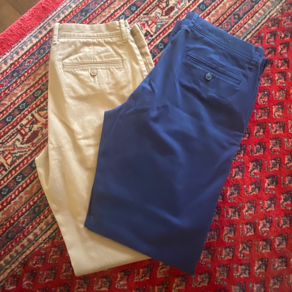 J. Crew 770 Stretch Chinos - Size 31 (Lot of 2)